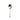 Soup spoon on a white background