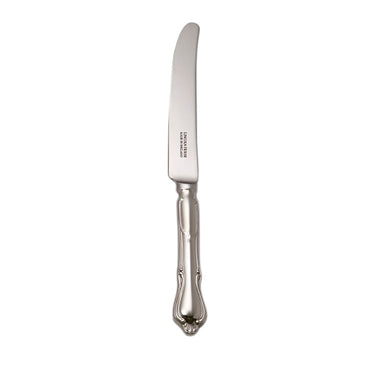 Table knife with a visible brand name on a white background
