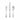 Lincoln House Cutlery Fiddle silver children's 3-piece cutlery set featuring a polished knife, fork, and spoon.