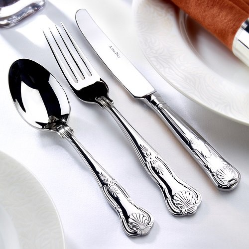 Kings stainless steel cutlery, Arthur Price