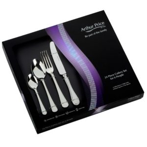 Britannia Everyday Stainless Steel Cutlery 24 Piece Box Set - by Arthur Price