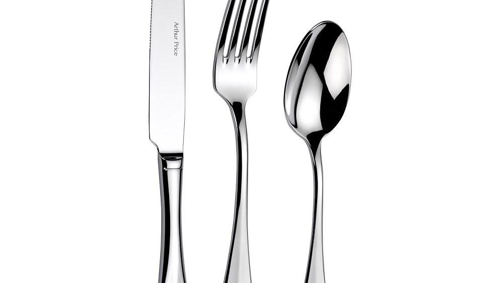 Baguette Stainless Steel Cutlery by Arthur Price 3 piece set