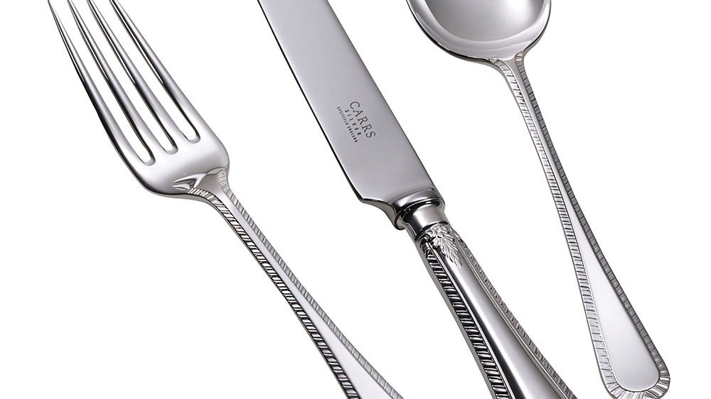 Carrs Silver Feather Edge Cutlery