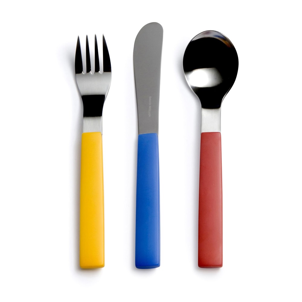Children's Multicolour Cutlery Set, by David Mellor