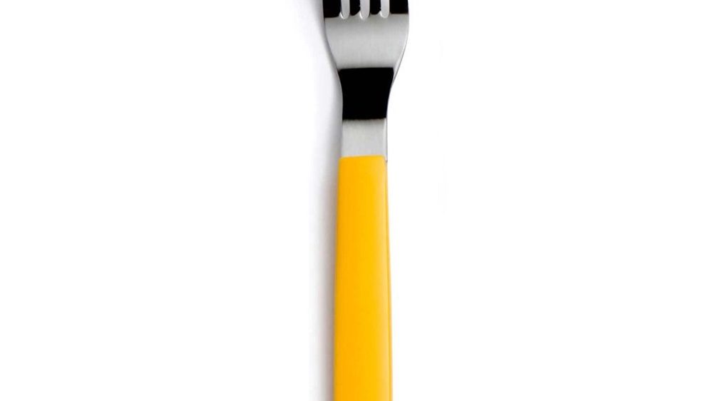 Children's Yellow Fork, by David Mellor