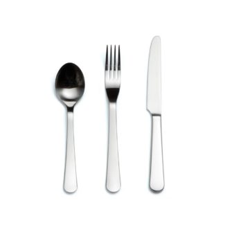 David Mellor Chelsea Stainless Steel Cutlery 3 Piece Set Profile