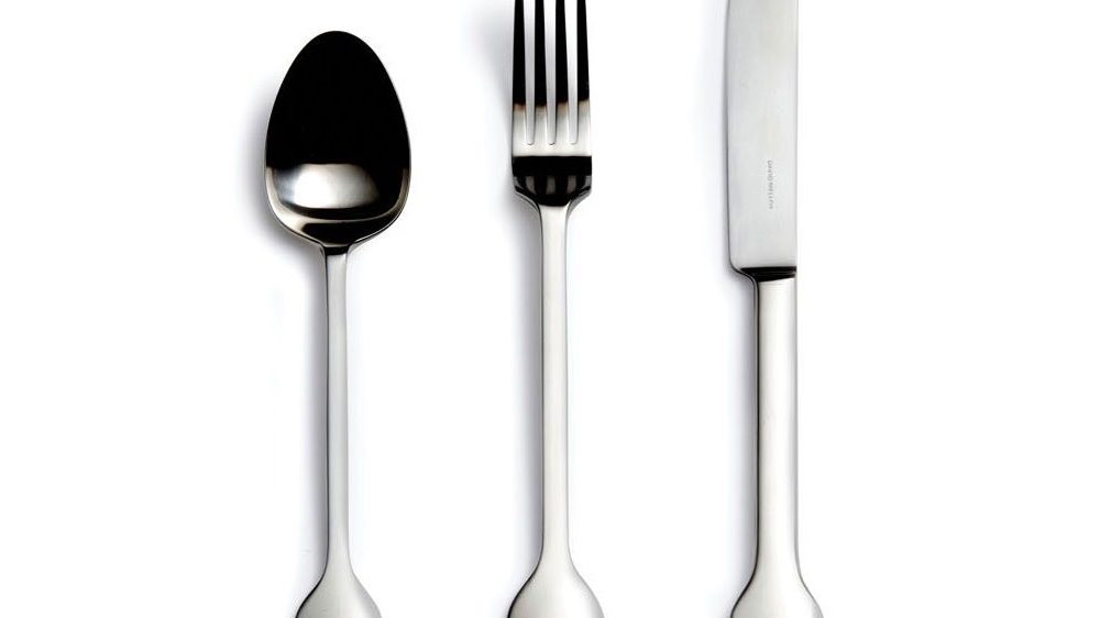 David Mellor Hoffmann Stainless Steel Cutlery 3 Piece Set profile