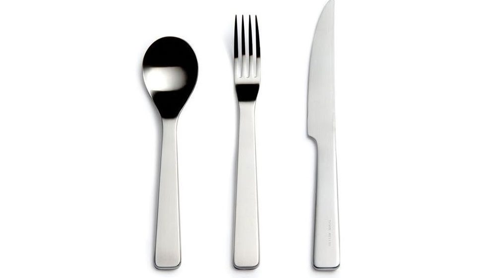 David Mellor London Stainless Steel Cutlery 3 Piece Set profile