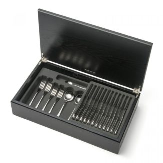 David Mellor Paris Stainless Steel Cutlery Canteen Oak Profile