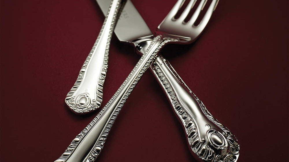 Gadroon Silver Cutlery by Carrs Silver