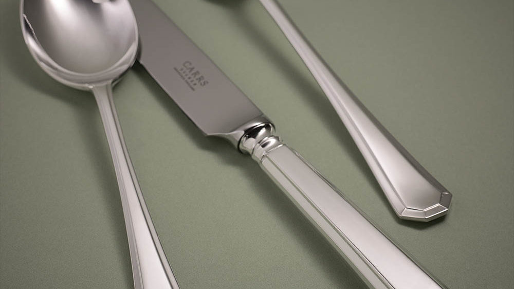 Grecian Silver Cutlery by Carrs Silver