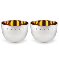 Large Silver Tumbler Cup - Pair