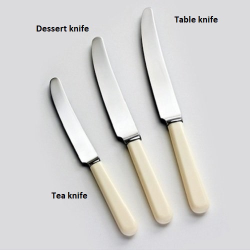 Norton Tea, Dessert and Table Knives