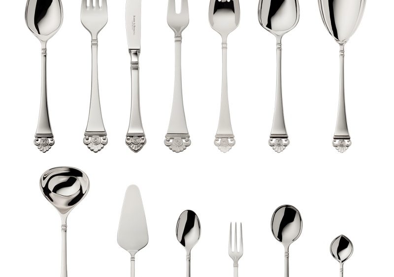 R&B Rosenmuster Silver Cutlery Ancillaries