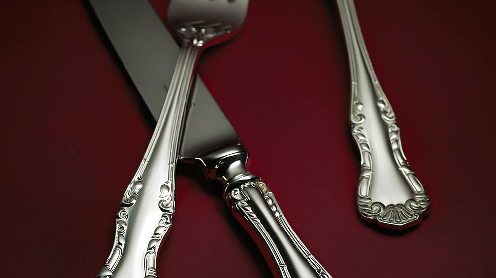 Russell Silver Cutlery by Carrs Silver