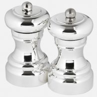 Sterling Silver Salt and Pepper Mill, Carrs of Sheffield