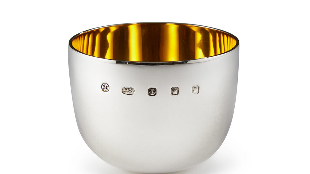 Small Silver Tumbler Cup
