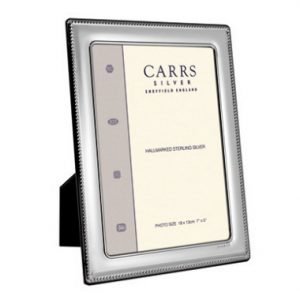 BEAD Sterling Silver Photo Frame, Carrs Silver