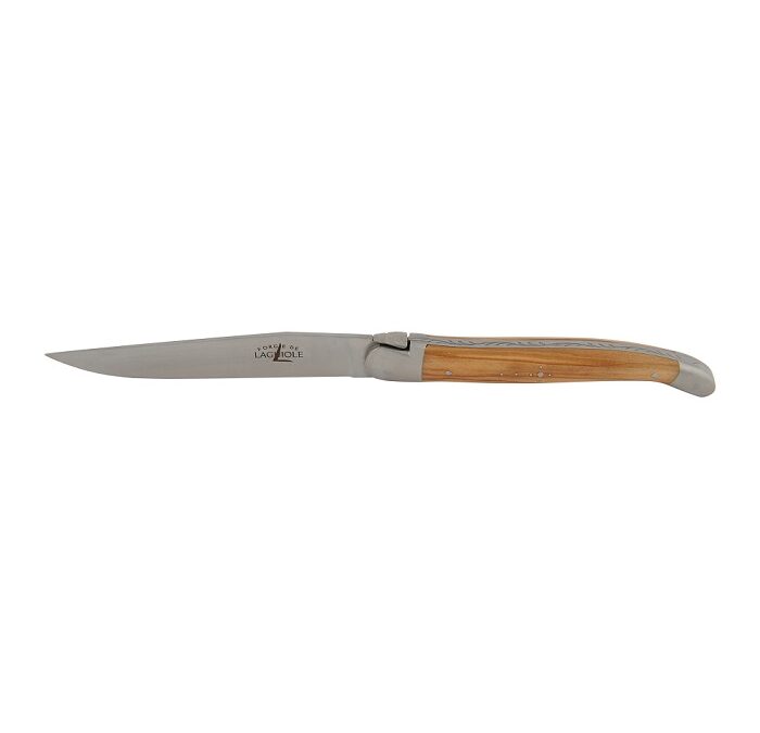 Olivewood Table knife, satin