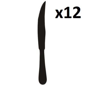 12x Steak knife