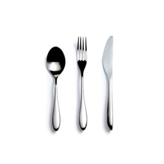 David Mellor City Stainless Steel Cutlery 3 Piece Set profile