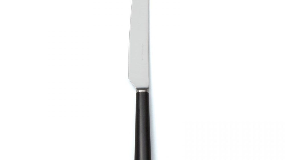 David Mellor Pride Dessert Knife Black Handle