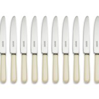 Fulwood Cream Handle Table Knives Set of 12