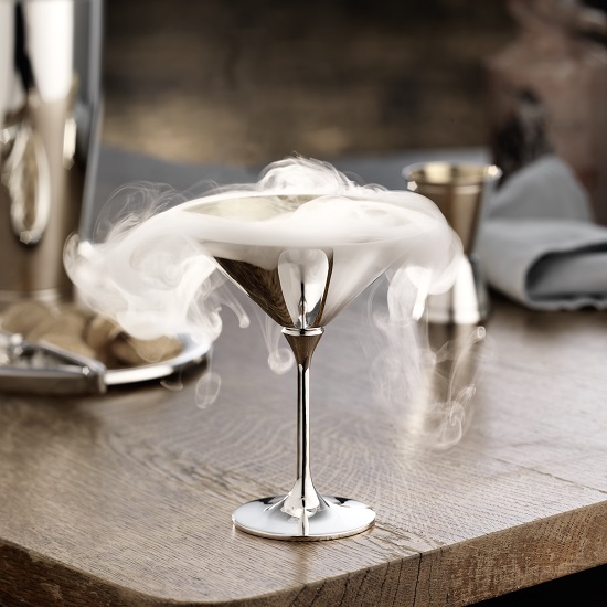 Dante Bar Kollektion Silver Cocktail Glasses – Robbe & Berking