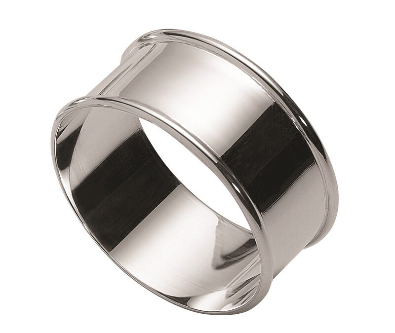 Round napkin ring with wrap, Carrs of Sheffield
