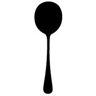 Round Serving spoon