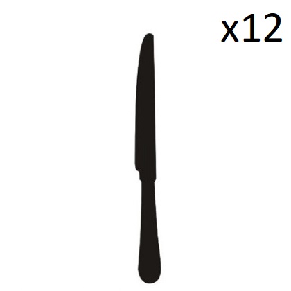 12x Dessert knife