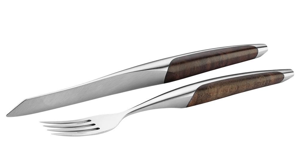 Sknife Walnut Steak Knife & Fork