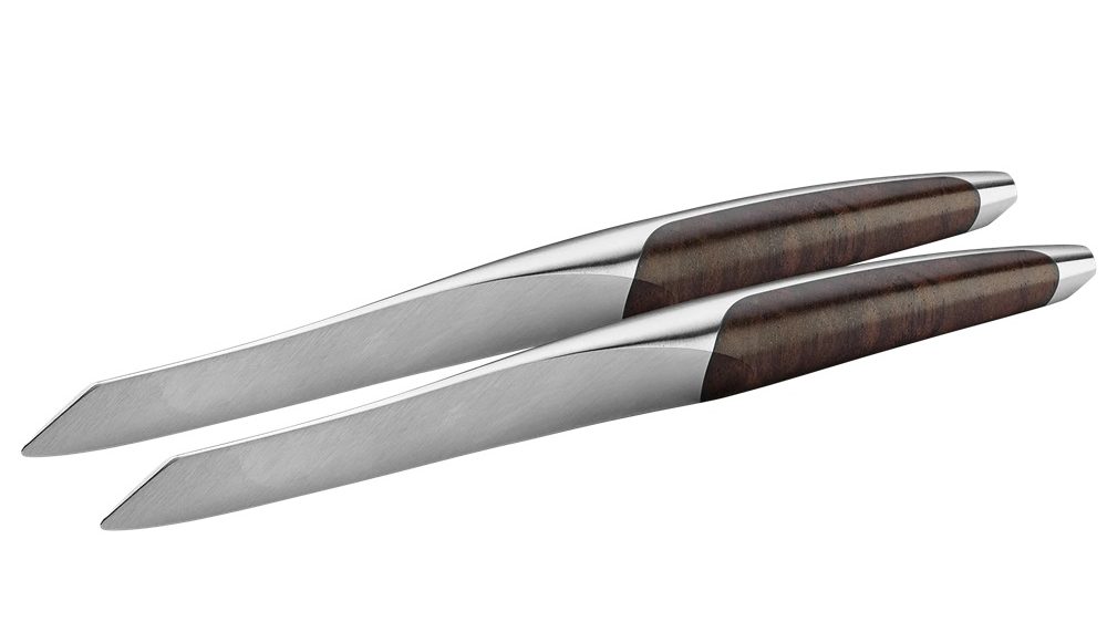 Sknife Walnut Steak Knife Set of 2