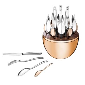 Christofle - Mood, Copper 24 Piece cutlery set