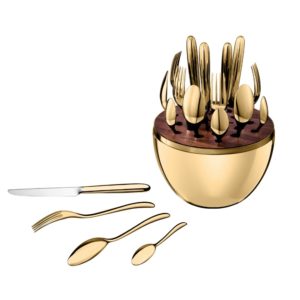 Christofle - Mood Gold 24 Piece Cutlery set