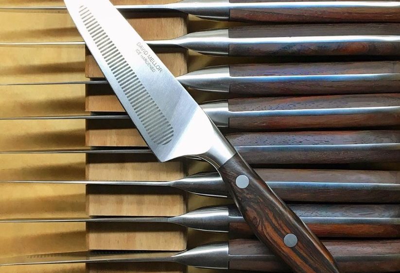 David Mellor Rosewood Cheese knife