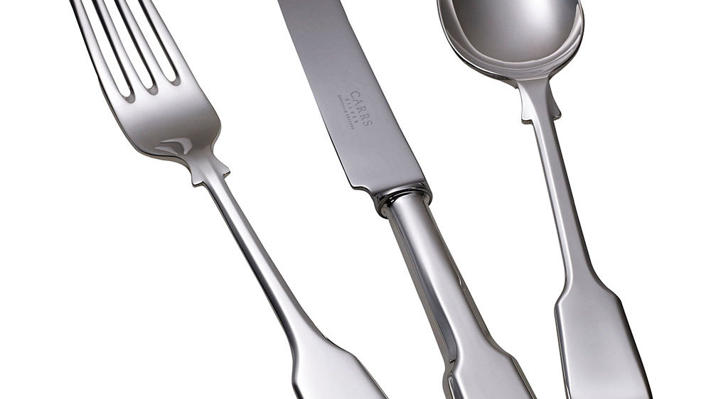 Carrs Silver Plain Fiddle Cutlery