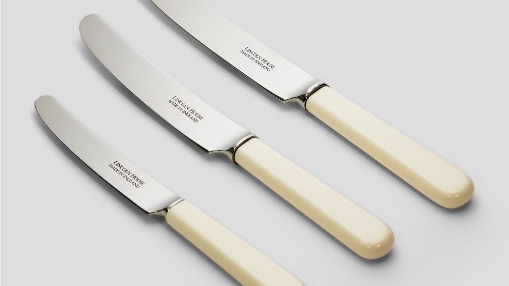 NORTON Cream Handle Knives by Sheffield