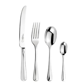 Arthur Price Rattail Sovereign Stainless Steel Cutlery 4 Piece Set