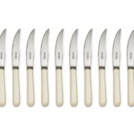 Concord Cream Handle Steak Knives Set of 12