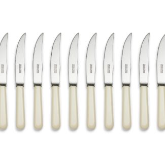 Norton Cream Handle Steak Knives Set of 12