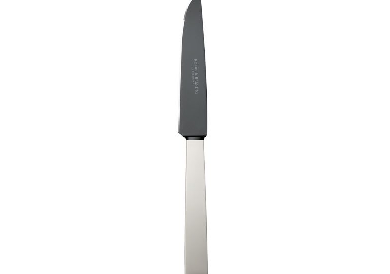 R&B Riva Steak Knife Frozen Black