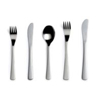 Cafe Stainless Steel Cutlery 5 Piece Set, David Mellor