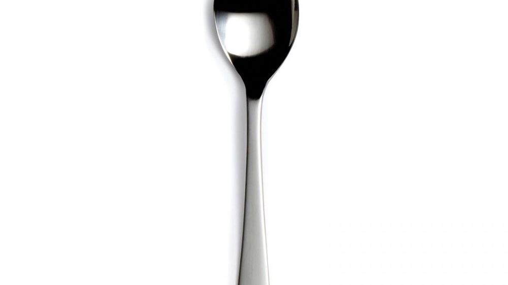 Cafe Stainless Steel Dessert Spoon, David Mellor
