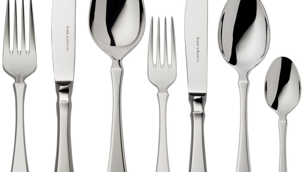 7 Pc Set, Baltic Stainless Steel Cutlery, by Robbe & Berking