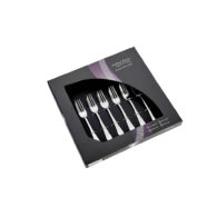 Arthur Price Rattail Sovereign Cutlery Box 6 Pastry Forks HR