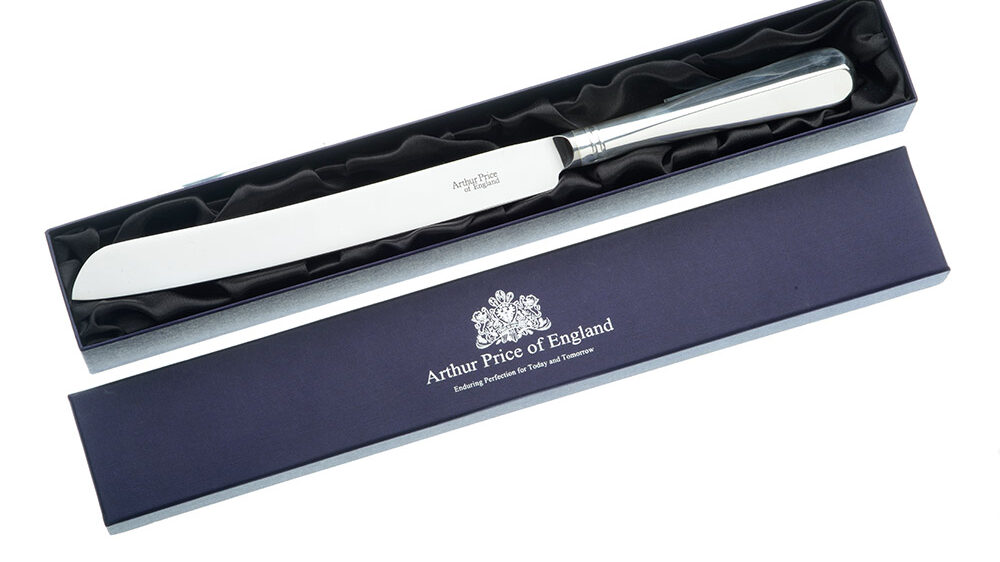 Arthur Price Rattail Sovereign Cutlery Wedding Cake Knife