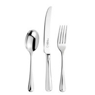Arthur Price Rattail Sovereign Stainless Steel Cutlery 3 Piece Set