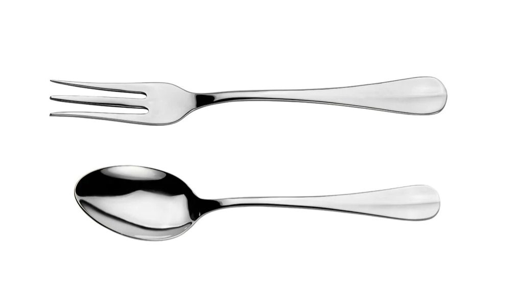Arthur Price Sovereign Baguette Large Serving Fork and Spoon
