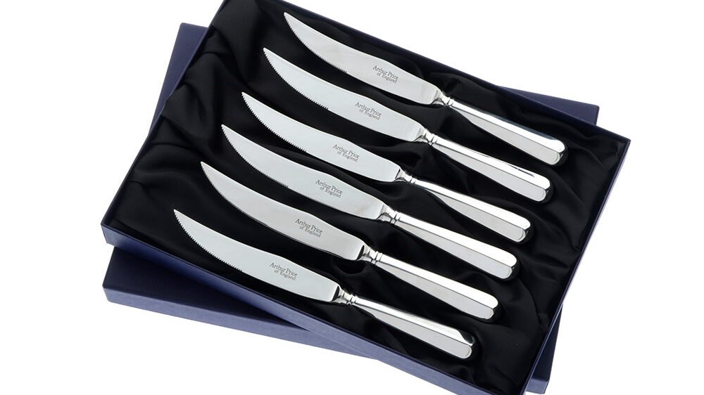 Arthur Price Rattail Sovereign Cutlery Steak Knives